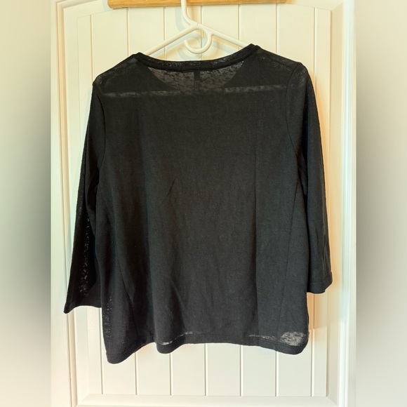 Romeo and Juliet Couture Black Blouse size L  NWT - Picture 5 of 5